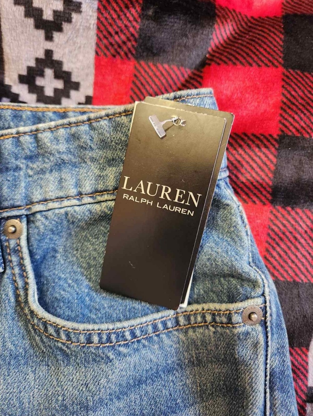 Lauren Ralph Lauren High-Rise Flare Jeans | 27 / 4 | 2024 Collection NWT - Picture 8 of 12